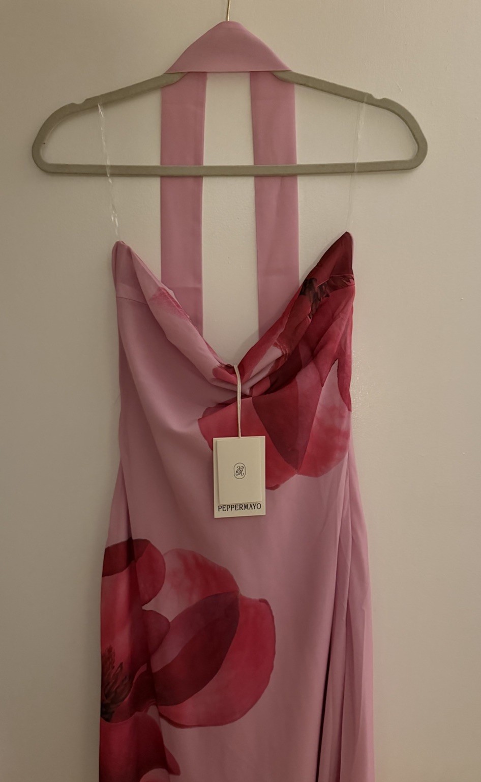 NWT Peppermayo Prim Maxi Dress Pastel pink Size 6