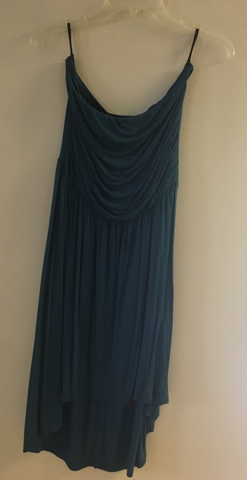EDGE DARK JADE DRESS SIZE LARGE NWT