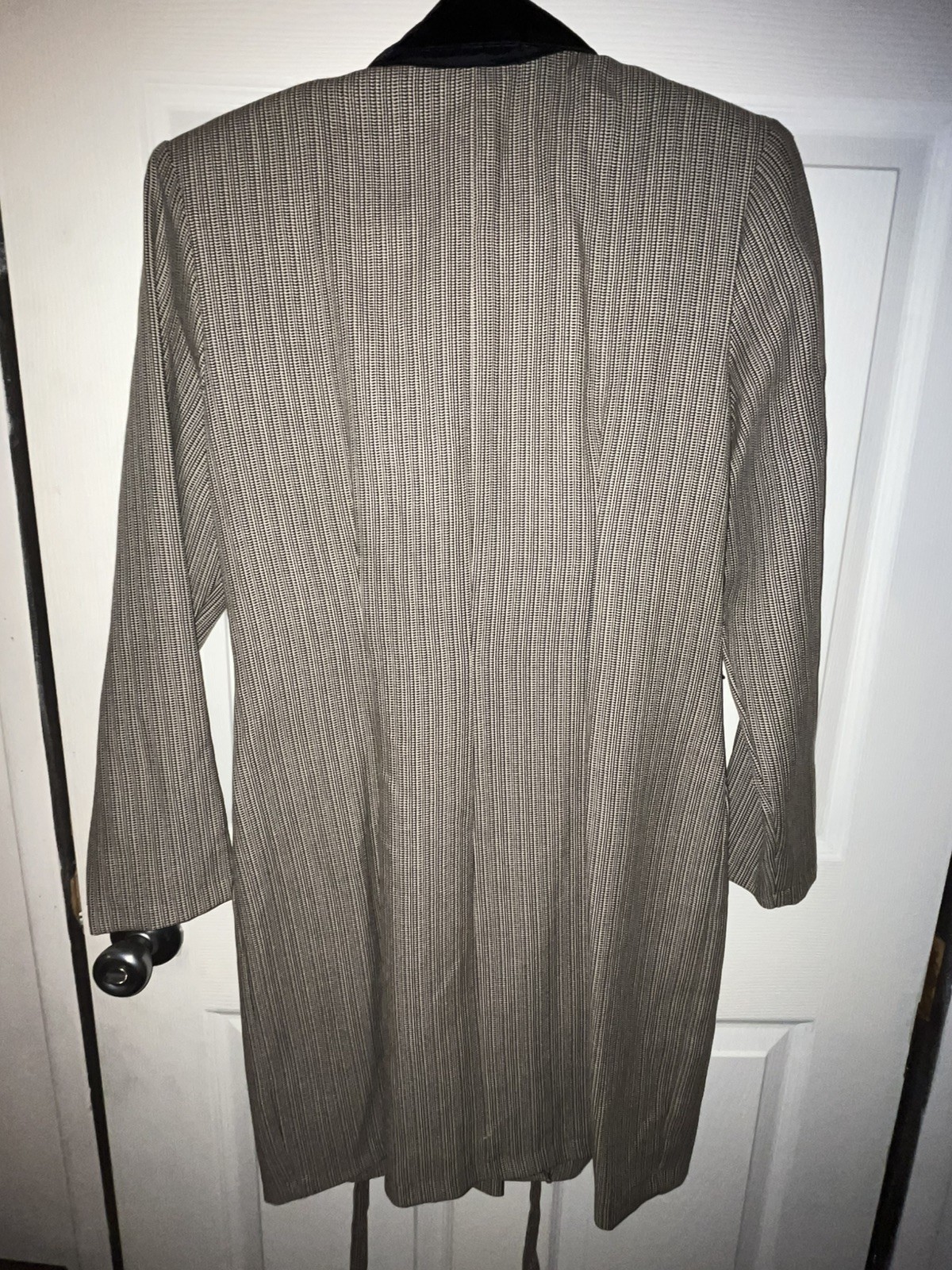 Vintage Blondie and Me Micro-Plaid Blazer Dress Size 11 USA