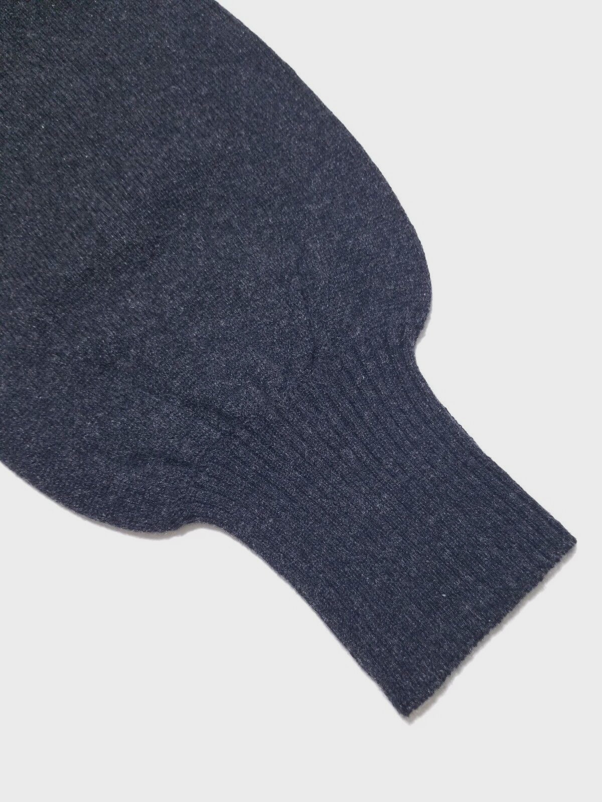 NWT Vince Wool Cashmere Blend Knit Midi Dress in Dark Grey Size S $395