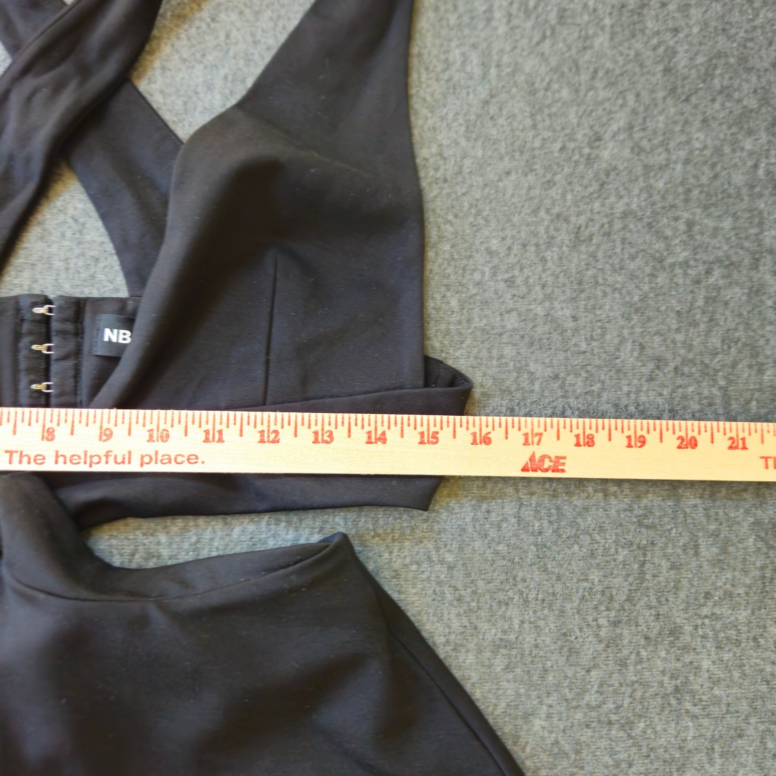 Revolve NBD x NAVEN Cutout Mini Dress Fit & Flare Size Medium LBD Cocktail Date
