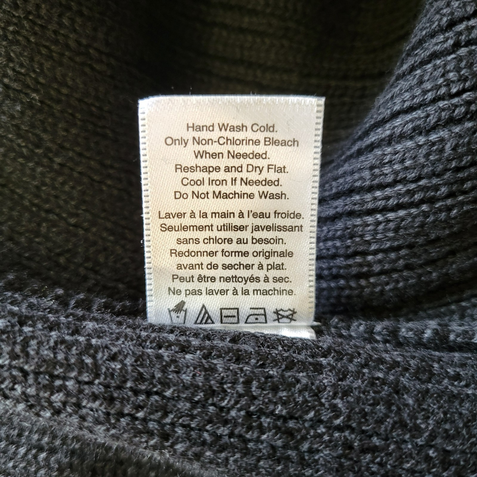 Vintage Coldwater Creek Direct Sweater Dress Women L Black Ribbed Maxi Sunburst