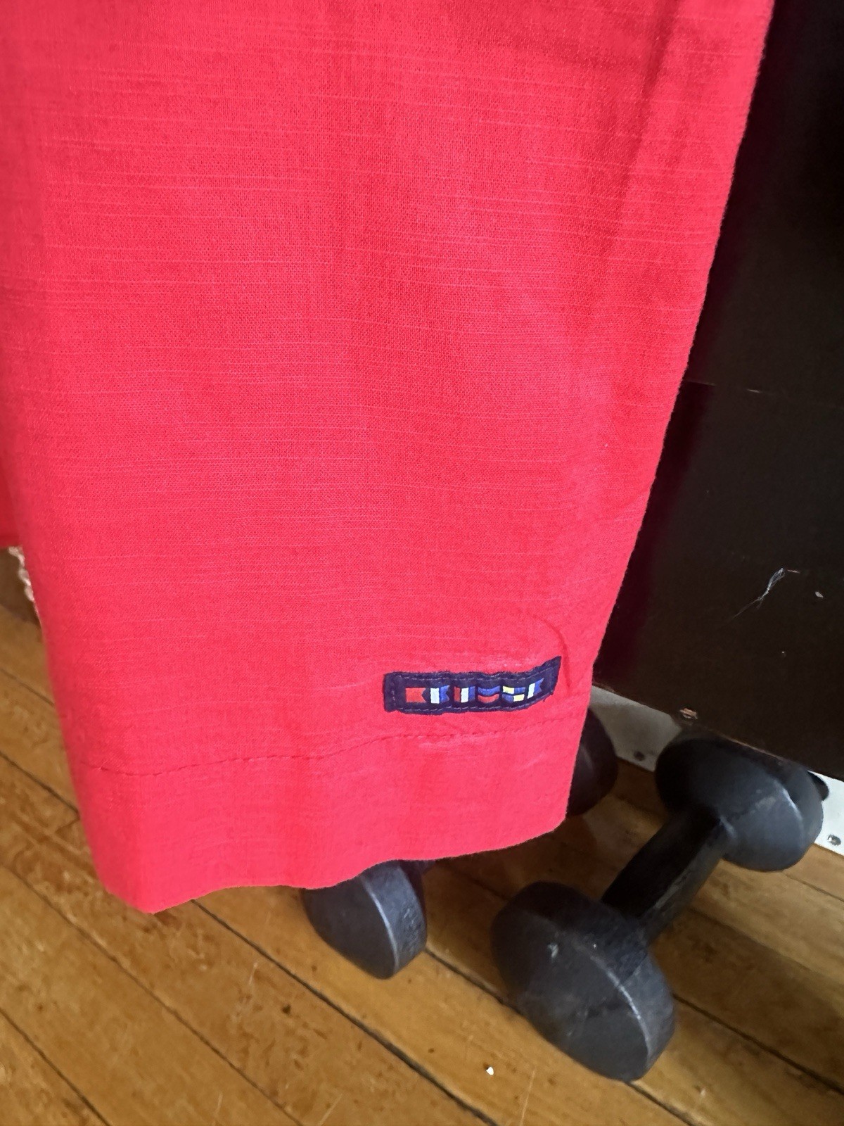 Batela NWT Red Short Sleeve Shift Tunic Dress Women’s Size 4 Sm Nautical Coastal