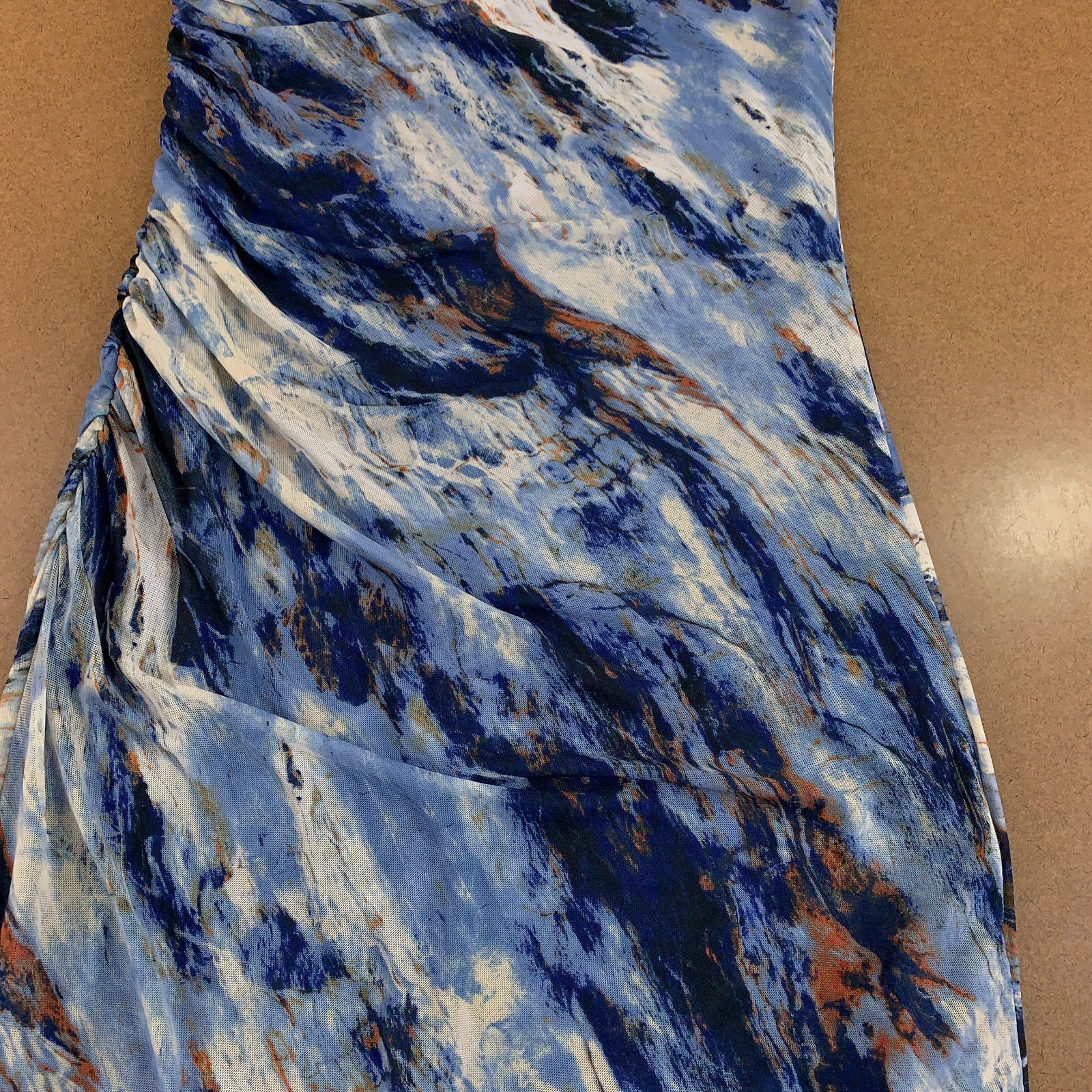 Nine Britton Womens Small Navy Alyce Off the Shoulder Fitted Bodycon Dress NWT