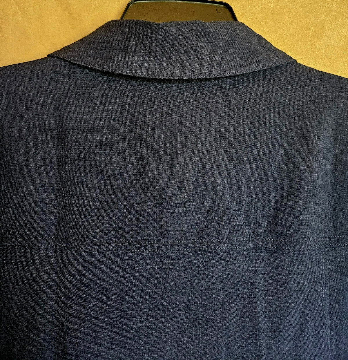 SHELBY & PALMER DRESS ZIP FRONT STRAIGHT WITH POCKETS NAVY BLUE SIZE 20W # 4903