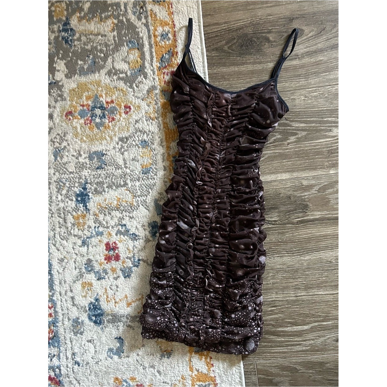 Urban Outfitters Tegan Mesh Bodycon Mini Dress