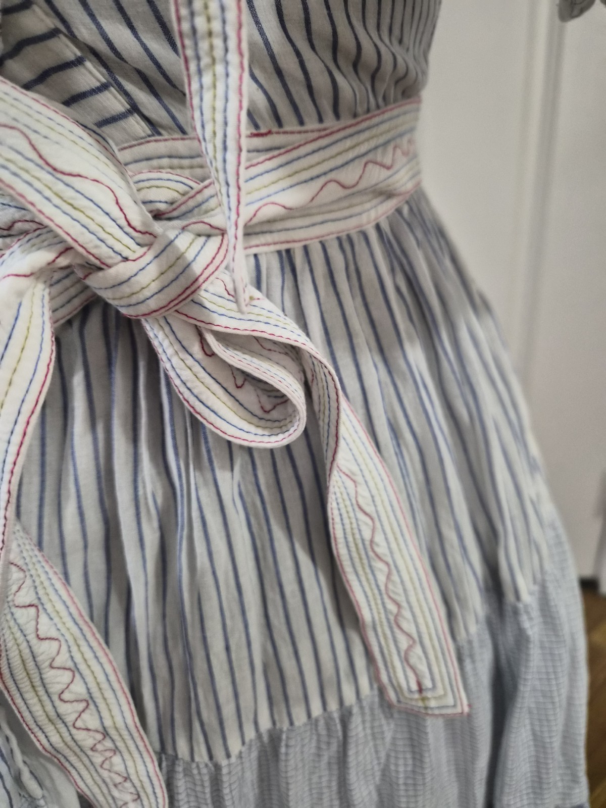 Anthropologie Conditions Apply Peasent Boho Prairie Dress Womens XS