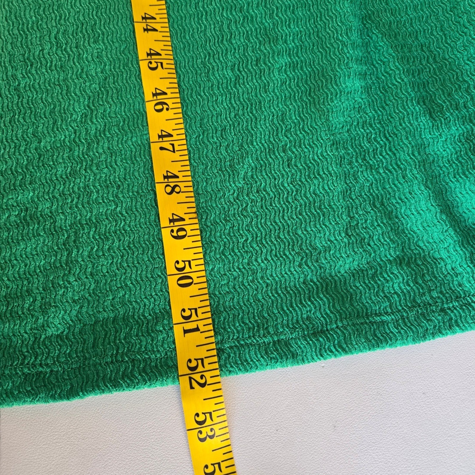 Green Textured Halter Side Slit Maxi Dress Size XS Backless Bodycon Resort Y2K