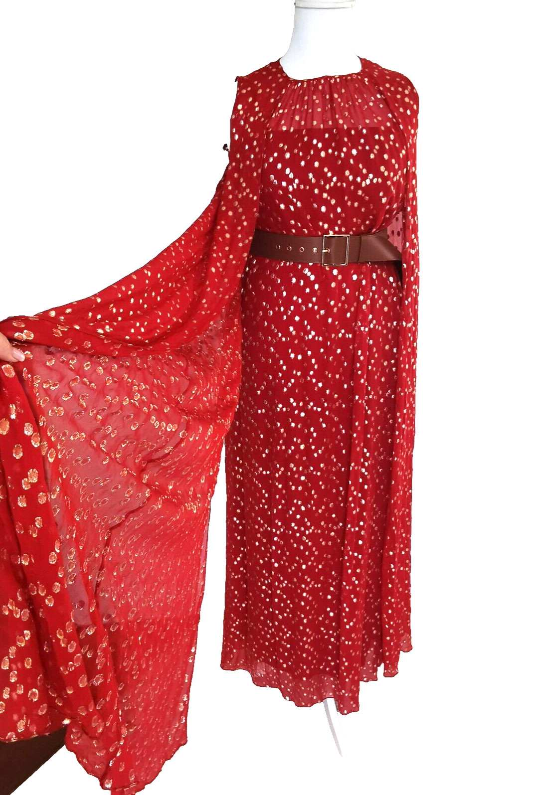 🌟 MAX MARA Dress in SILK US 2_ It36_ De32_ Gb4_ Fr34 ‘SMALTO’