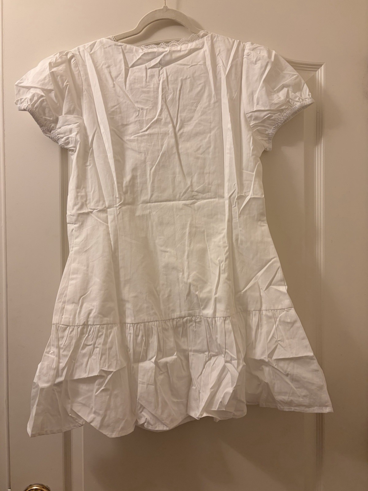 Peppermayo Simply Yours Mini Dress – White Size (8-10)