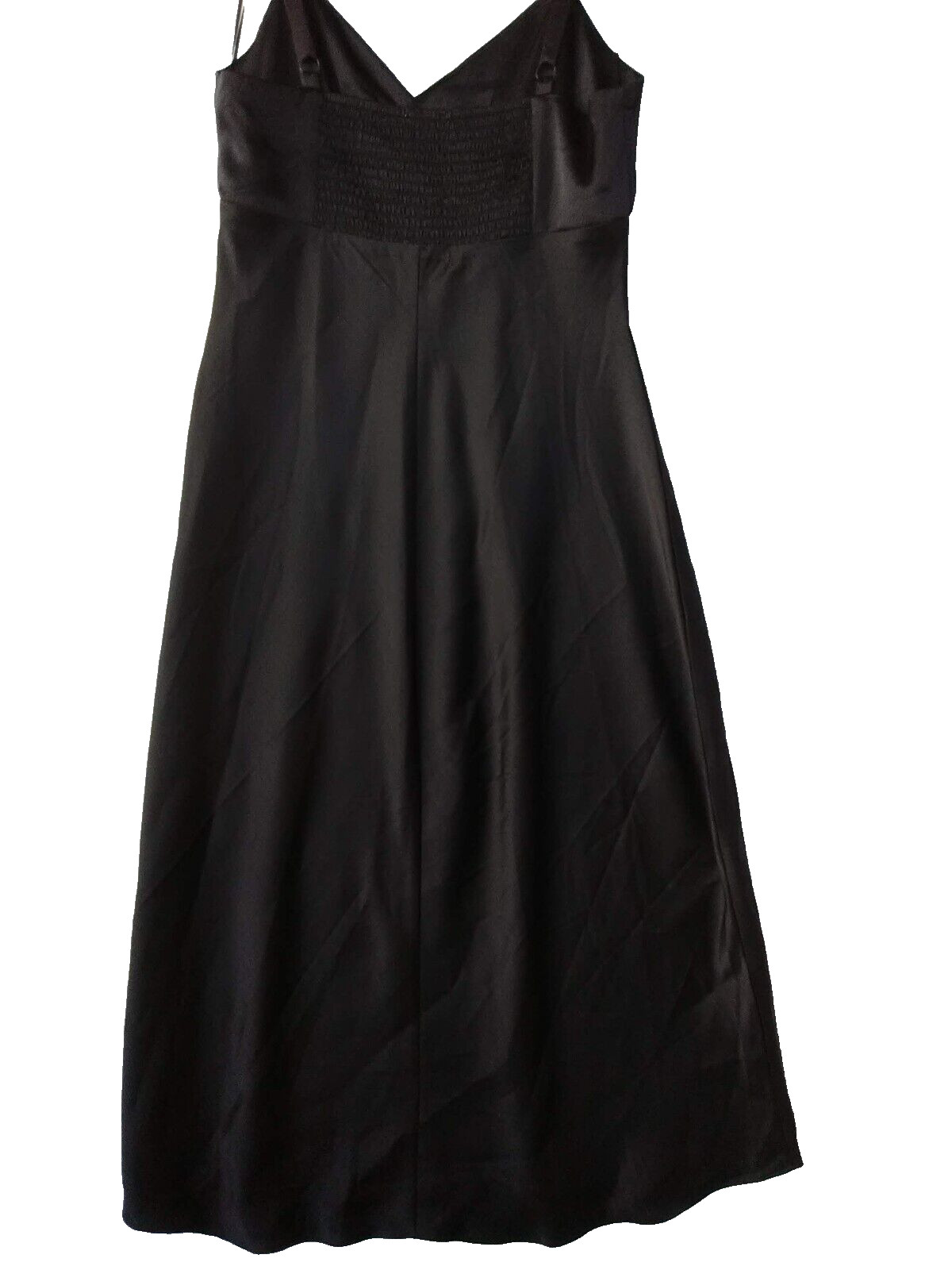 Sofia Jeans By Sofia Vergara Carly Midi Black Slip Dress Mid Calf Length Medium