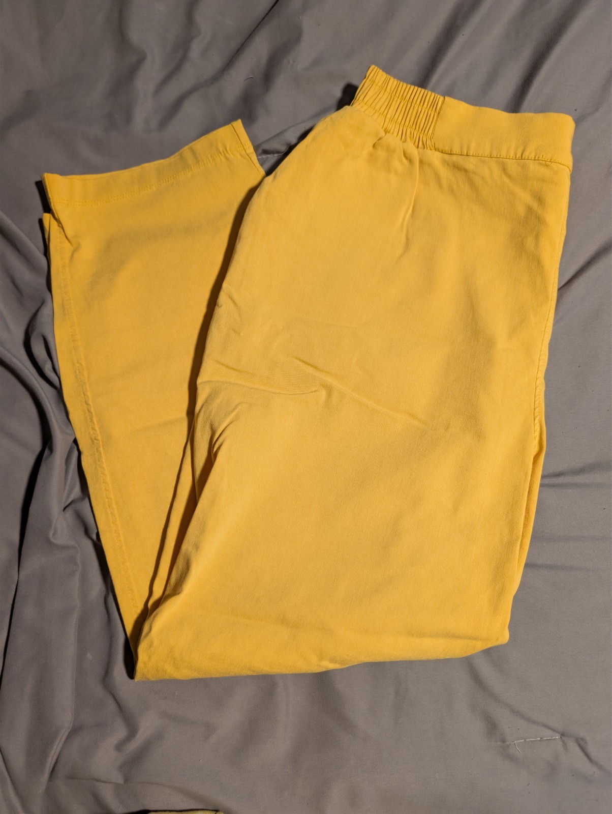 LulaRoe 2 PAIR, NWT, Large Red Lena Pant, NWOT, XL Yellow Lena Pant