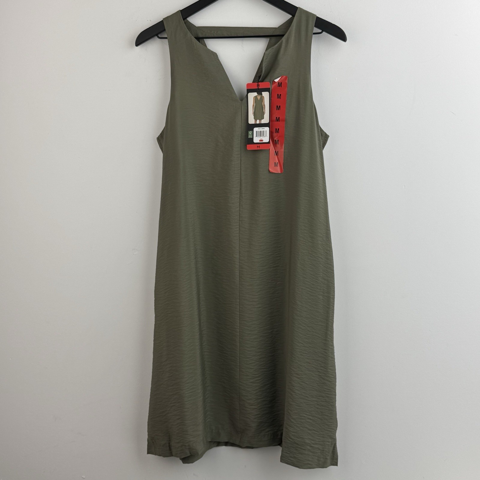 Banana Republic Shift Dress Women’s M Olive Green Sleeveless Tank Casual NEW