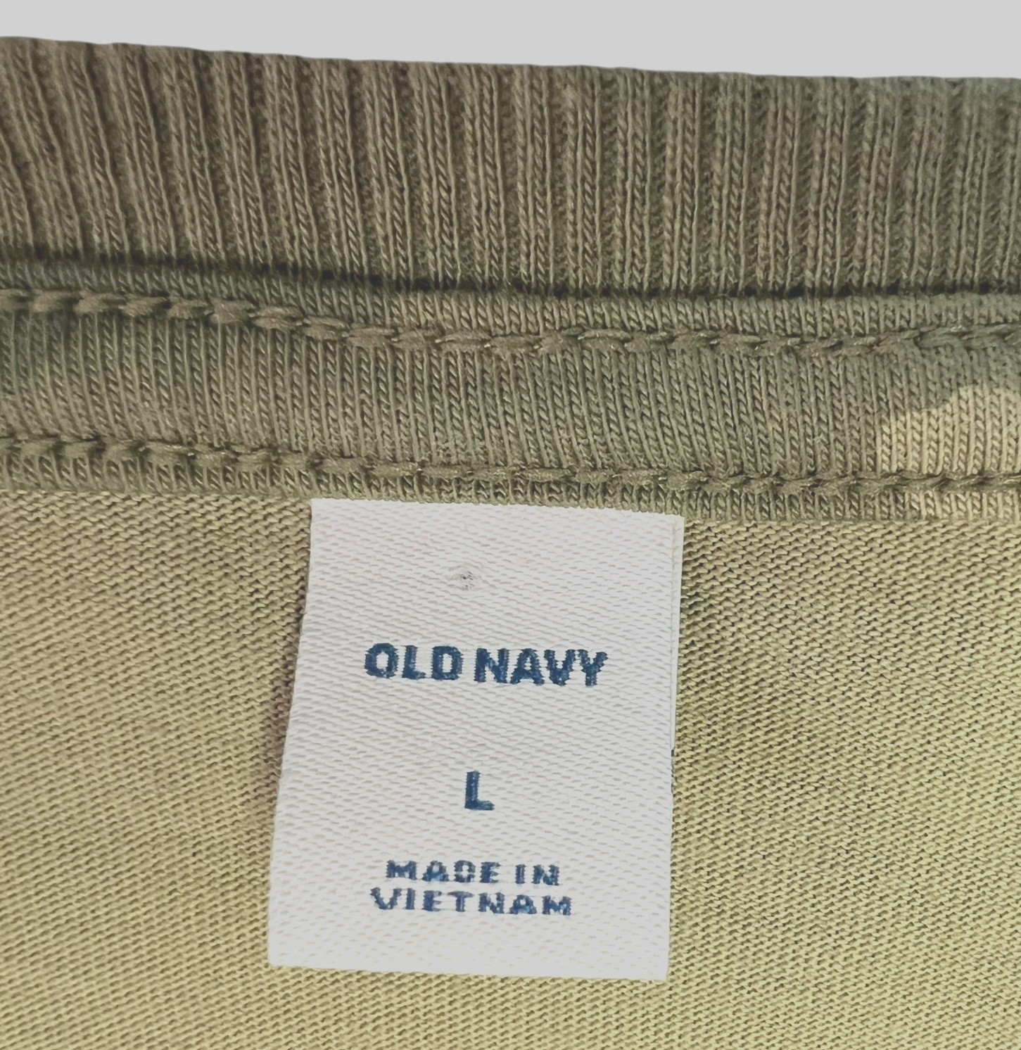 Old Navy Easy Tee Mini Women’s Cotton Green Camouflage T Shirt Dress Size Large