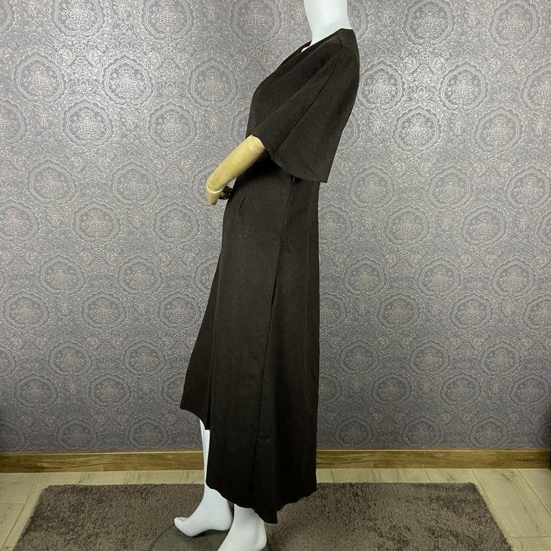 Women Mango Dress Brown Wool 38 / M / 46
