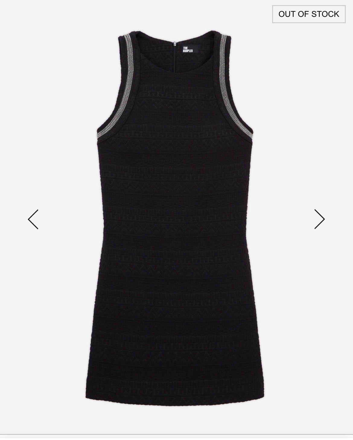 The Kooples Short Black Dress Size US 6/Medium