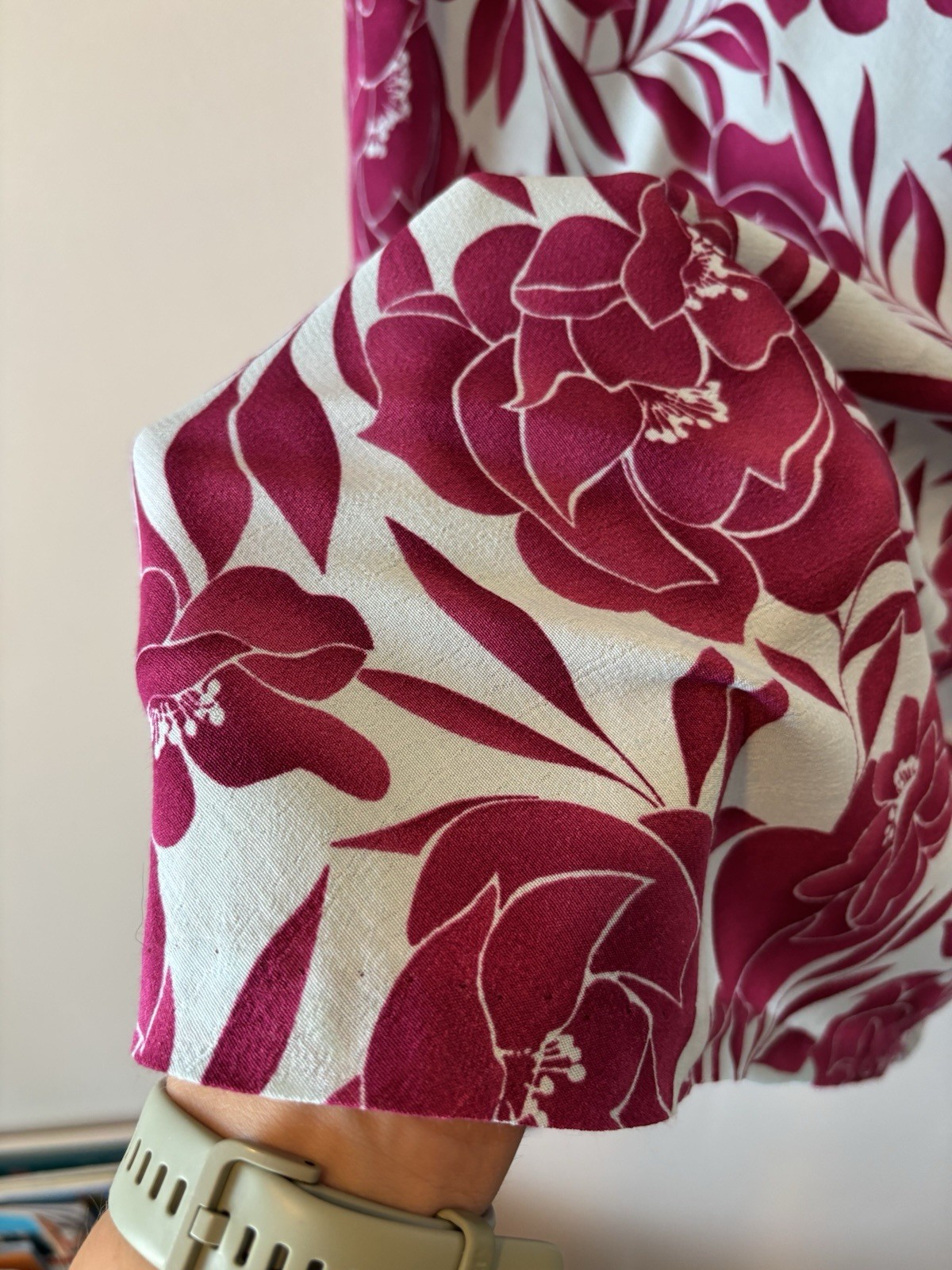 Marks & Spencer Pink magenta Floral Chiffon Ruffle Strap Dress UK 10