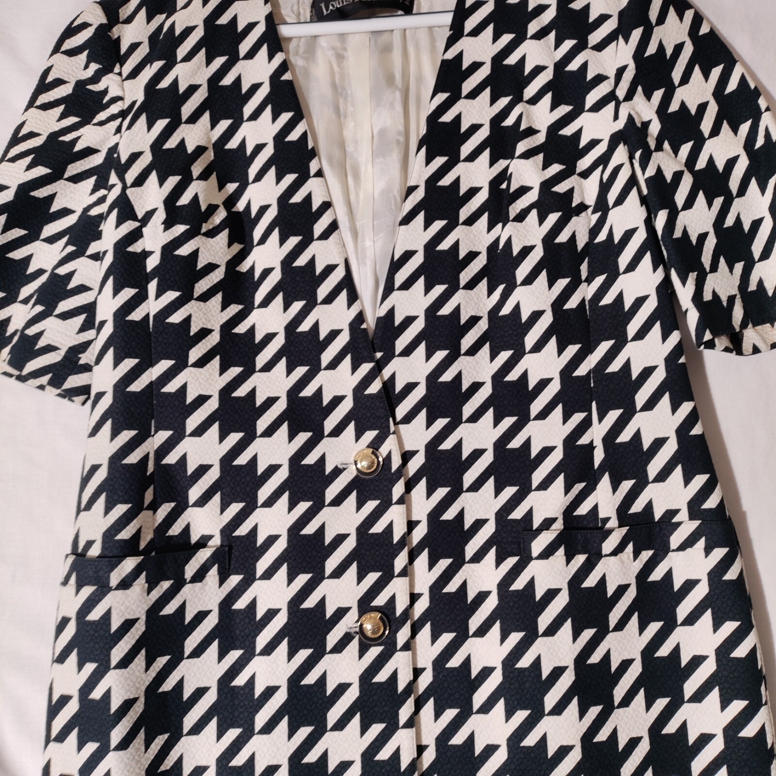 LOUIS FERAUD US Size 14 Full Body Button-up Dress Metal Buttons – Issues