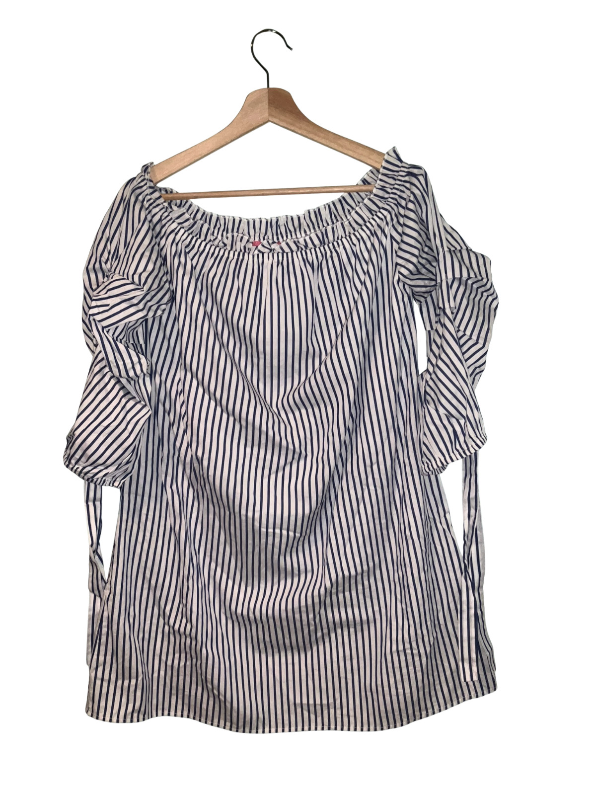Pookie & Sebastian Flo Chandelier Striped Dress Size L NWT MSRP $88