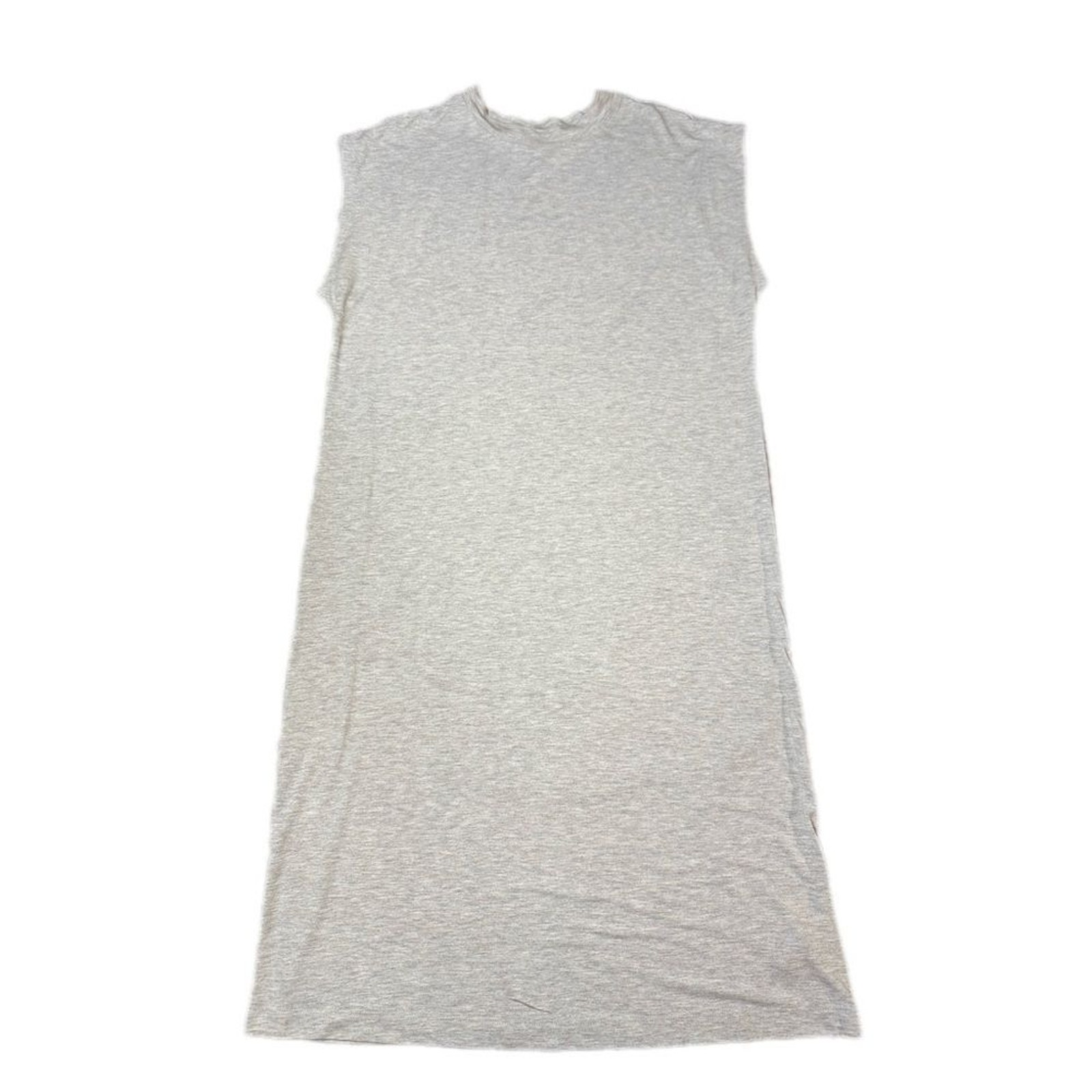 Prologue Beige Heathered Midi TShirt Dress Cap Sleeve Size S