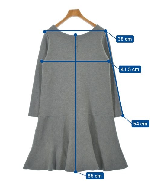 JUSGLITTY Dresses Gray 1(Approx. S) 2200567112033