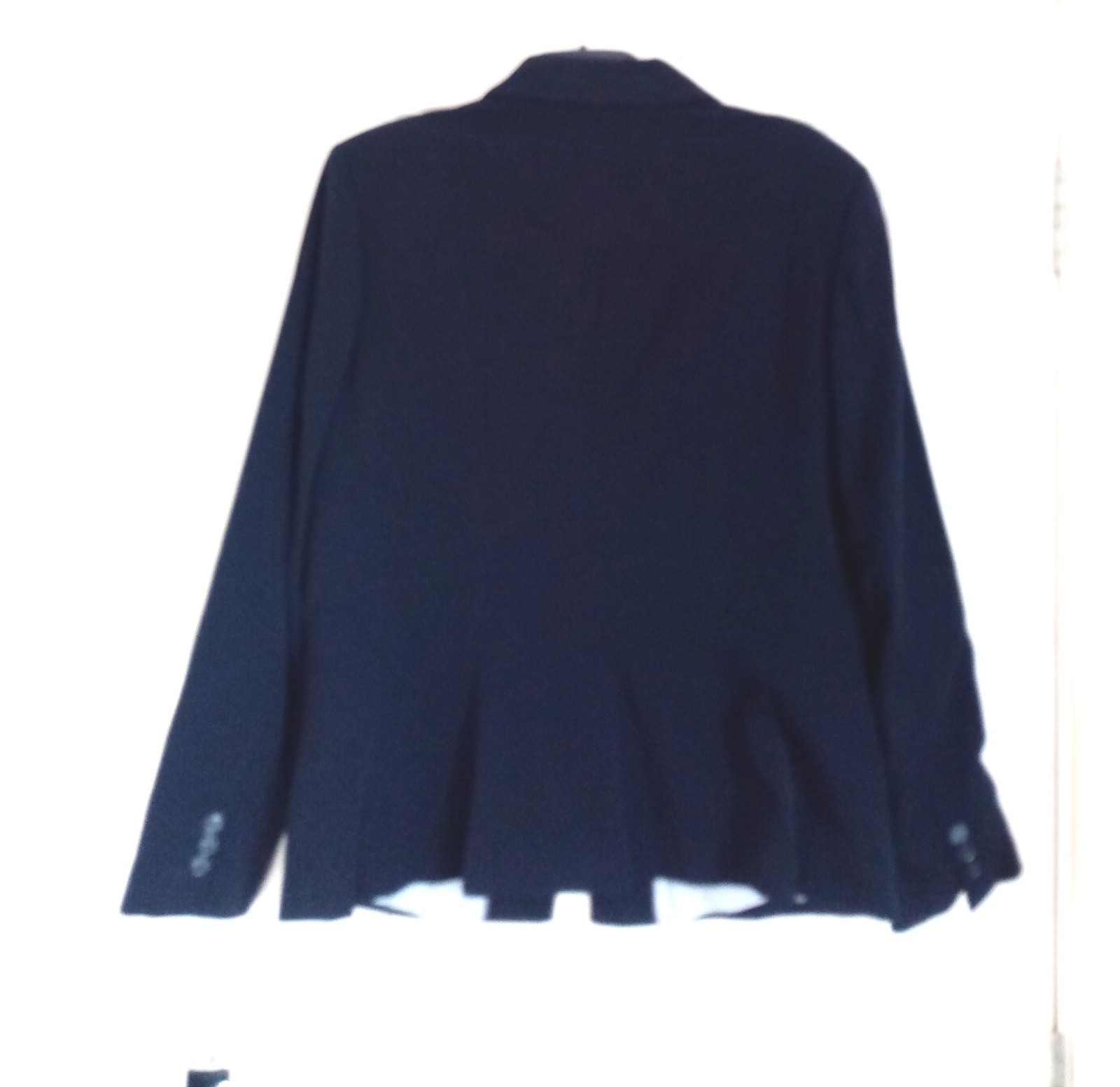 WOMEN’S DEBENHAMS NAVY 2 PIECE OCCASION OFFICE TROUSERS SUIT JACKET. SIZE 18