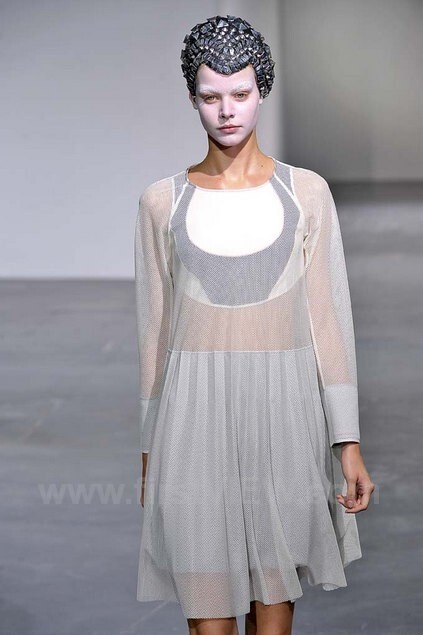 Junya Watanabe SS 2013 Comme Des Garcons Mesh Dress