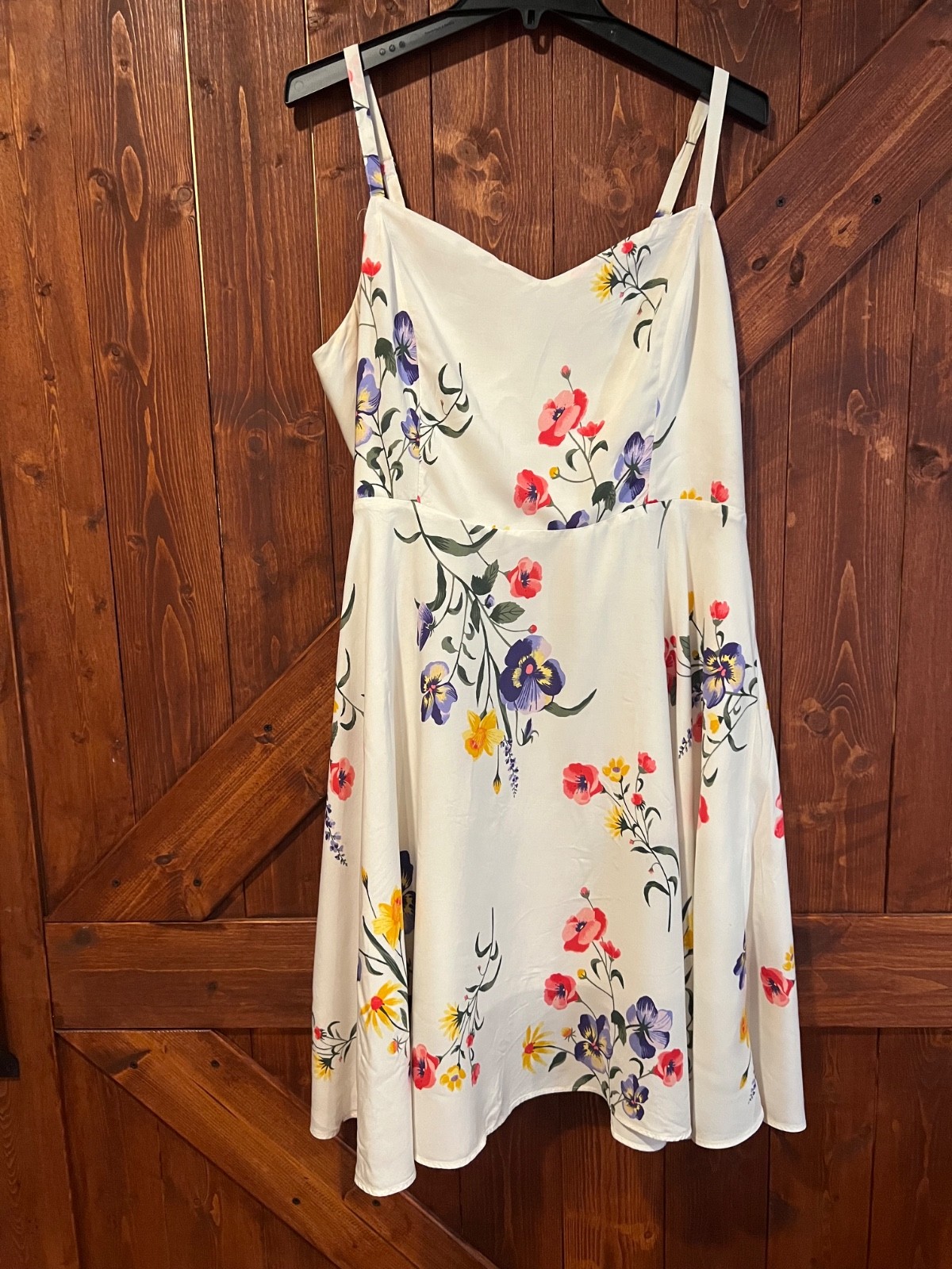 Old Navy Womens XL Floral Spaghetti Straps Sundress