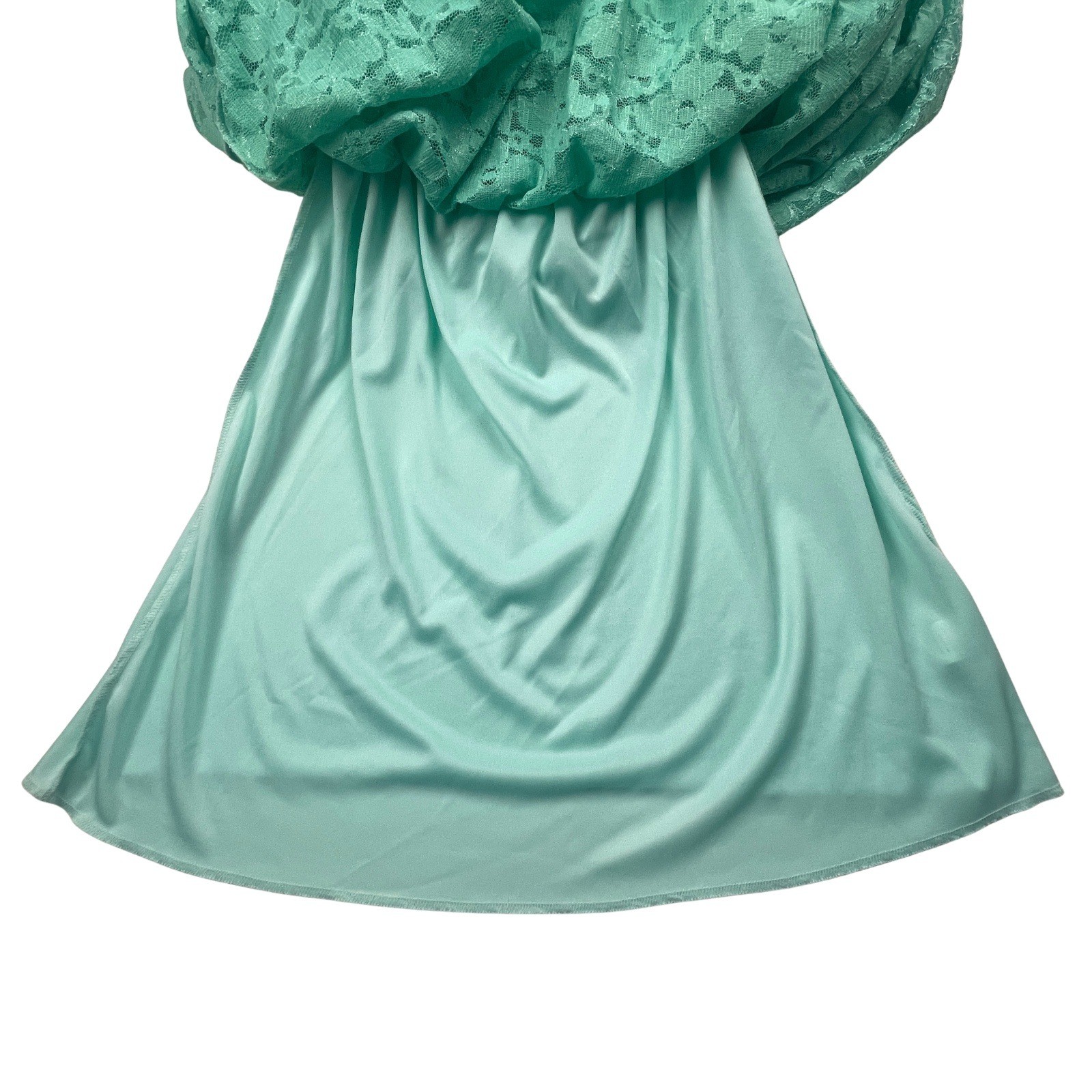 Judith March Mint Green Lace Maxi Dress Women’s Large L Boho Romantic Wedding