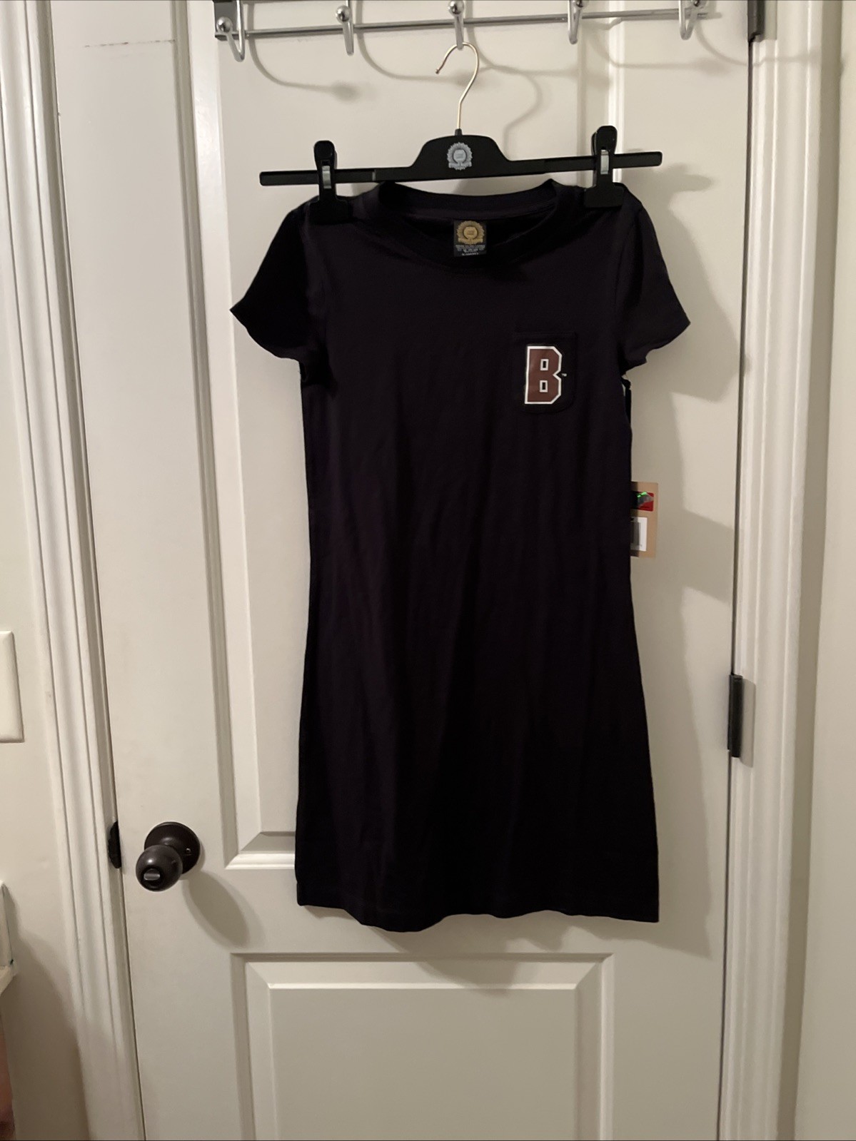 Boston College University Women’s T-Shirt Mini Dress School House Size XS Black