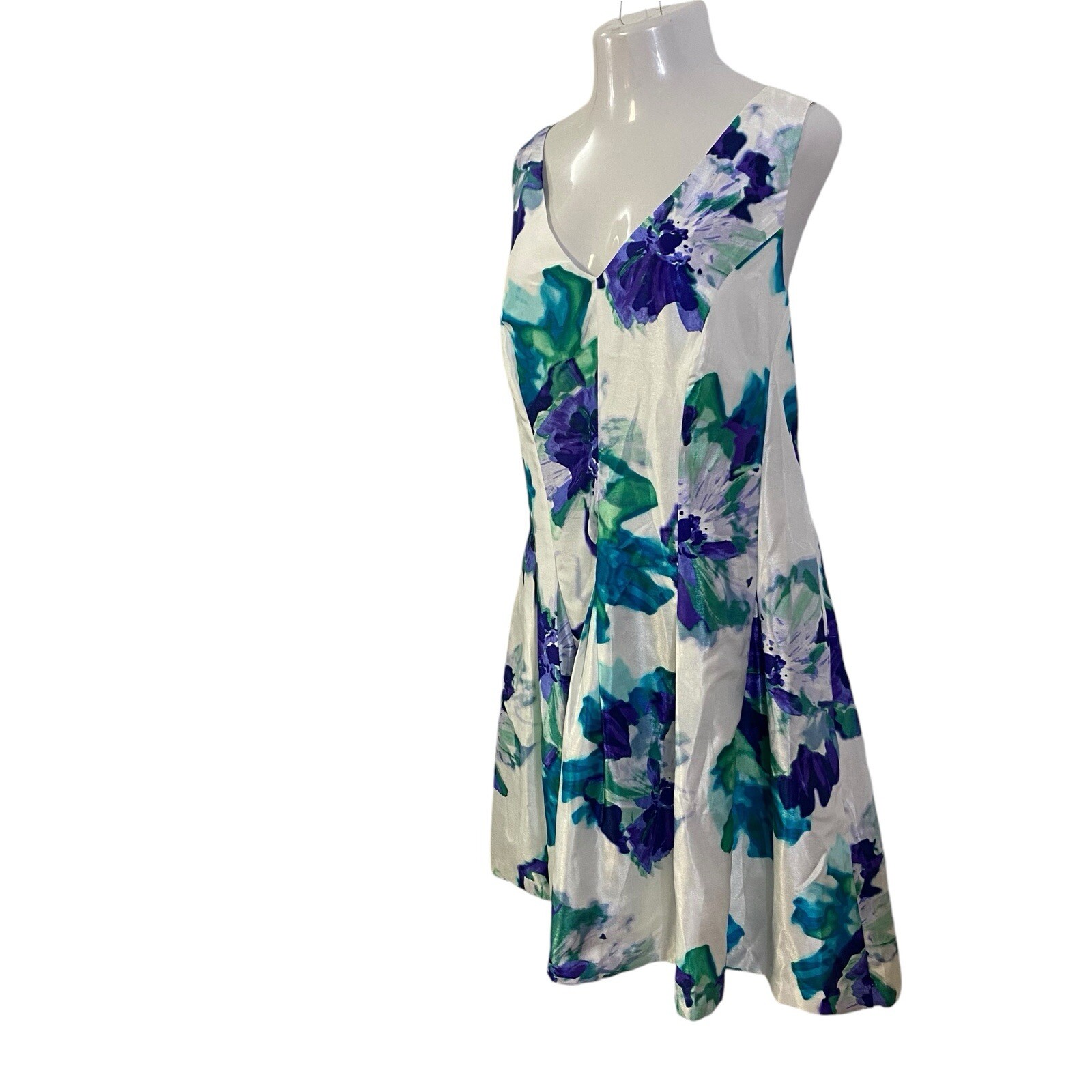 Christopher & Banks Dress Womens 18 Floral Work Office Church Date Elegant