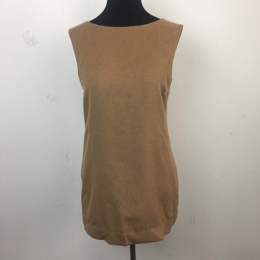 Vintage Michael Kors Bergdorf Goodman Womens 100% Camel Hair Sheath Dress-Size 8