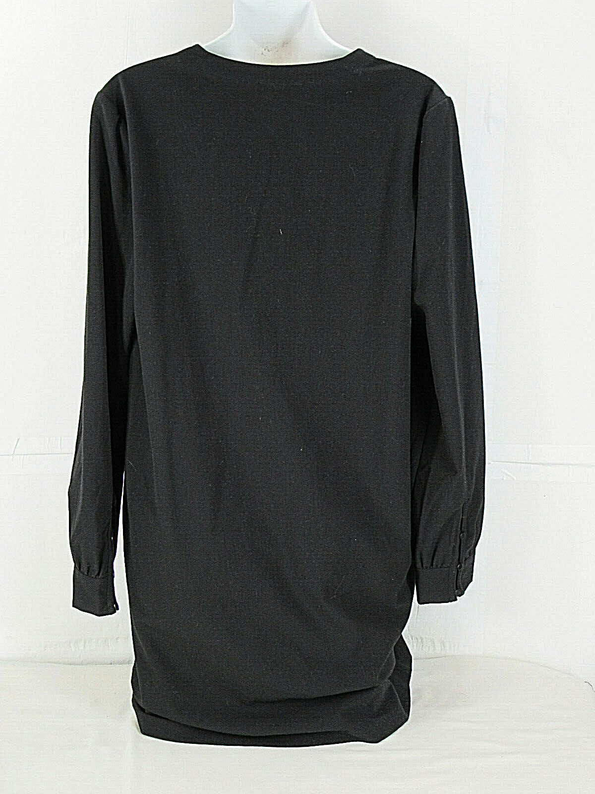 See U Soon Black Dress With Pockets M [ 38in Bust 36L ] Laced Neck
