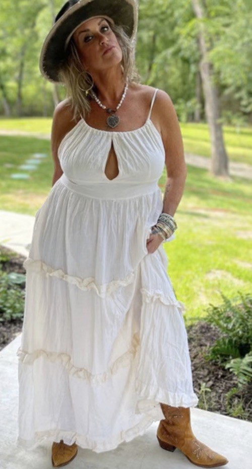 Jaded Gypsy New Boho Tiered Dress Size S/M NWT Oversized