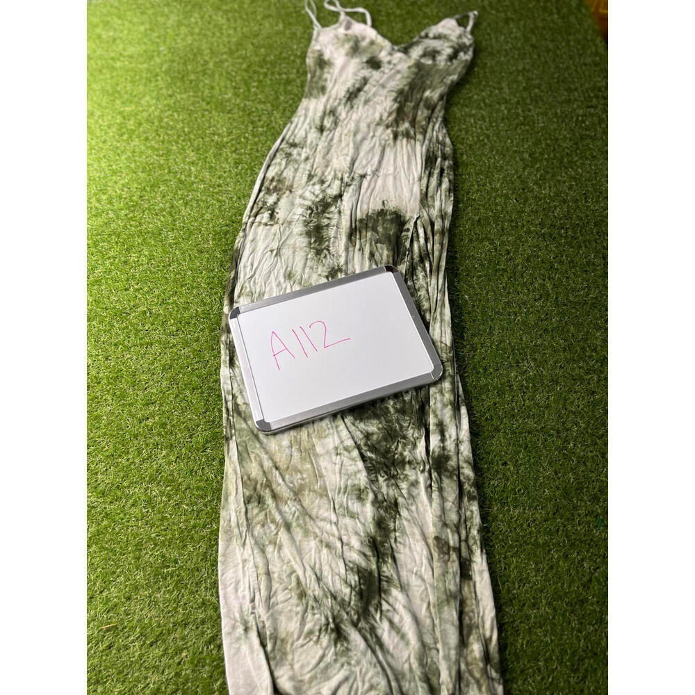 fashion nova small Tie-Dye Maxi Dress with Adjustable Straps