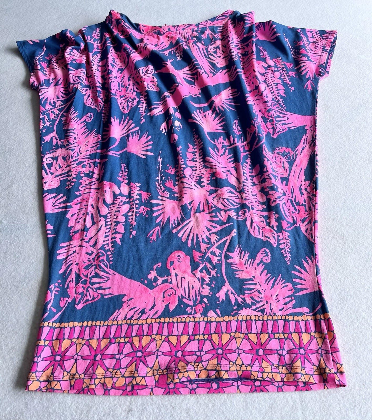 Lilly Pulitzer Women’s Lowe Jersey Shift Dress CN6 Indigo Night Medium