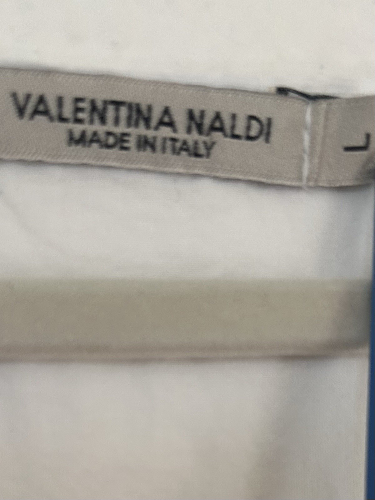 Valentina Naldi Italy White Cotton Eyelet Tiered Lined Maxi Dress Sz S Boho Mint