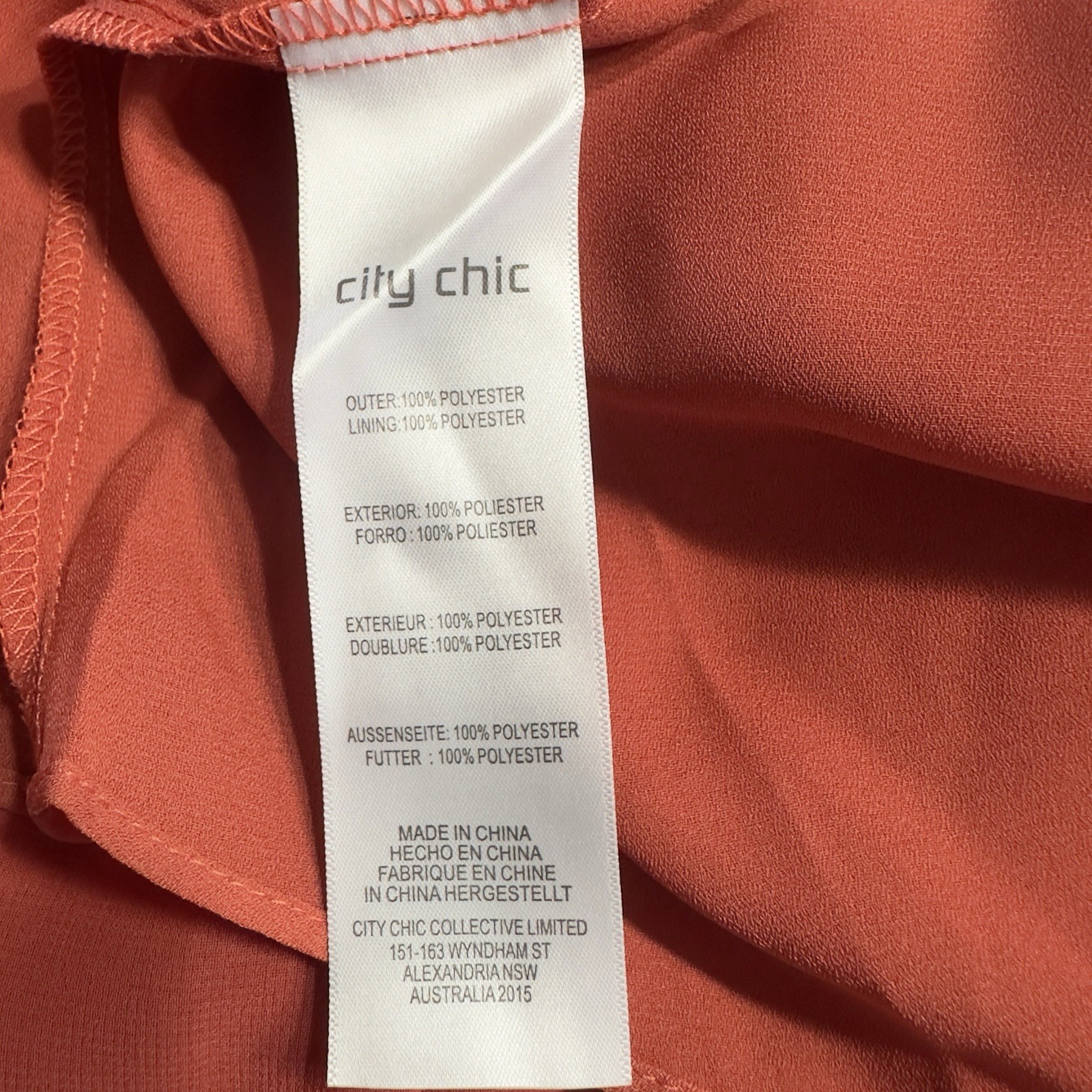 City Chic Halter Bliss Maxi Dress Size 16 Muted Burnt Orange Chiffon NWT.