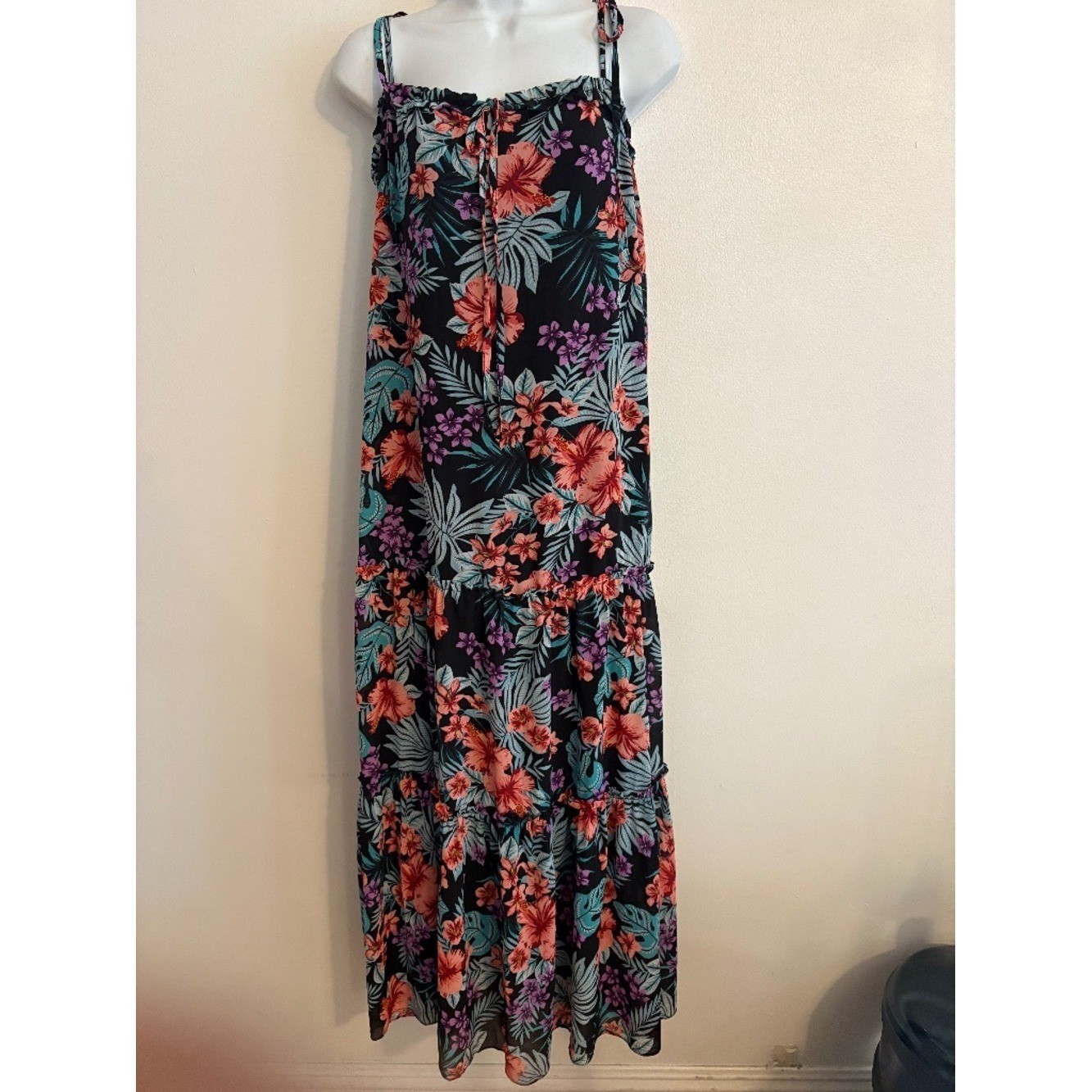 Lost and wander Beach resort tropical women maxi dress