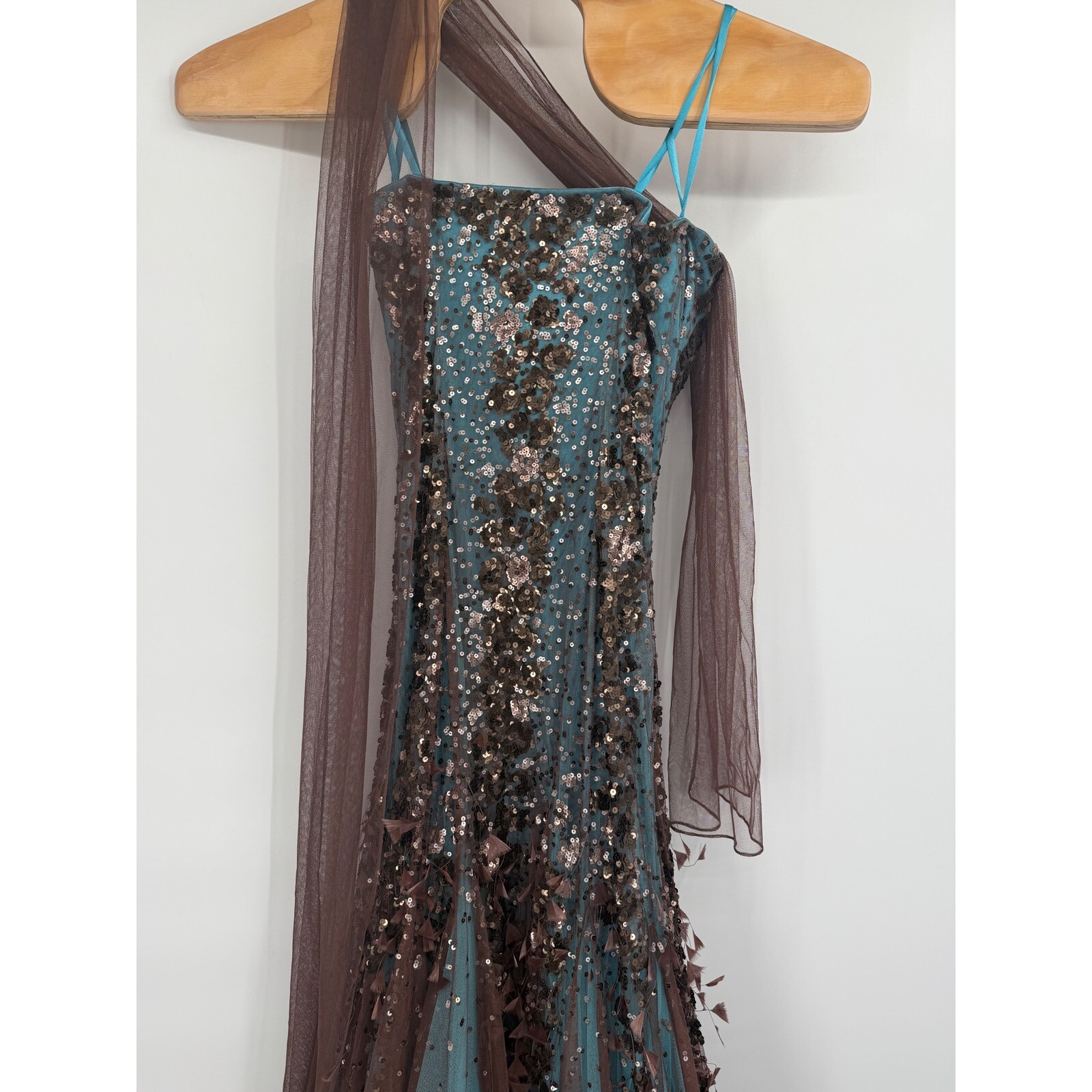 Alberto Makali gown Sweetheart Neck Strapless mermaid Dress NWT Sz 8