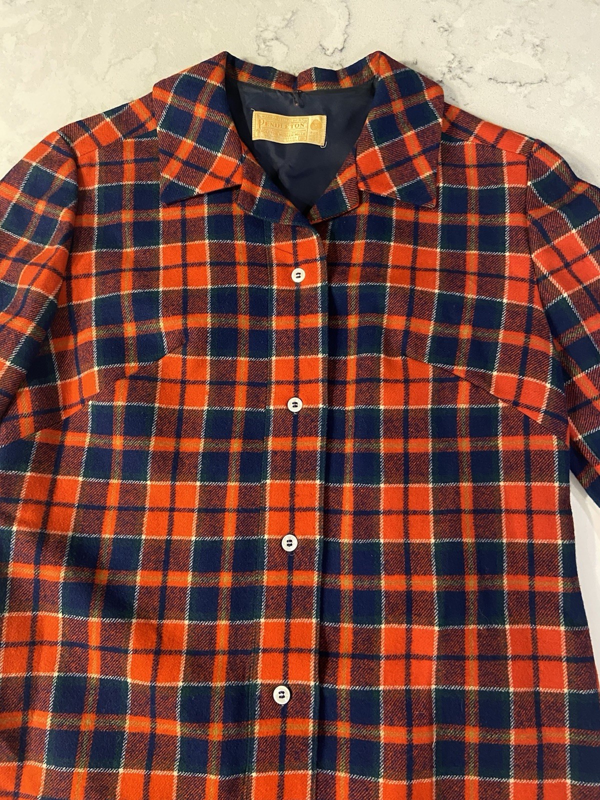 PENDLETON PORTLAND COLLECTION 100% VIRGIN WOOL LONG SLEEVE DRESS
