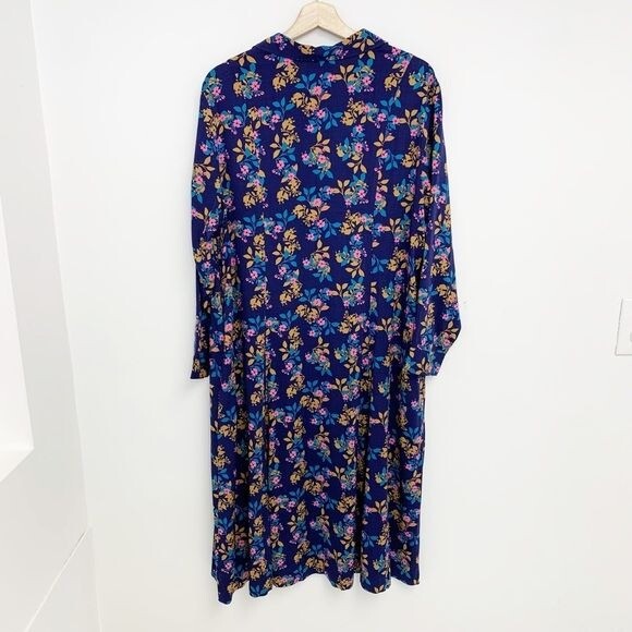 National Since 1952 button down floral dress Sz PXL XL petite NWT