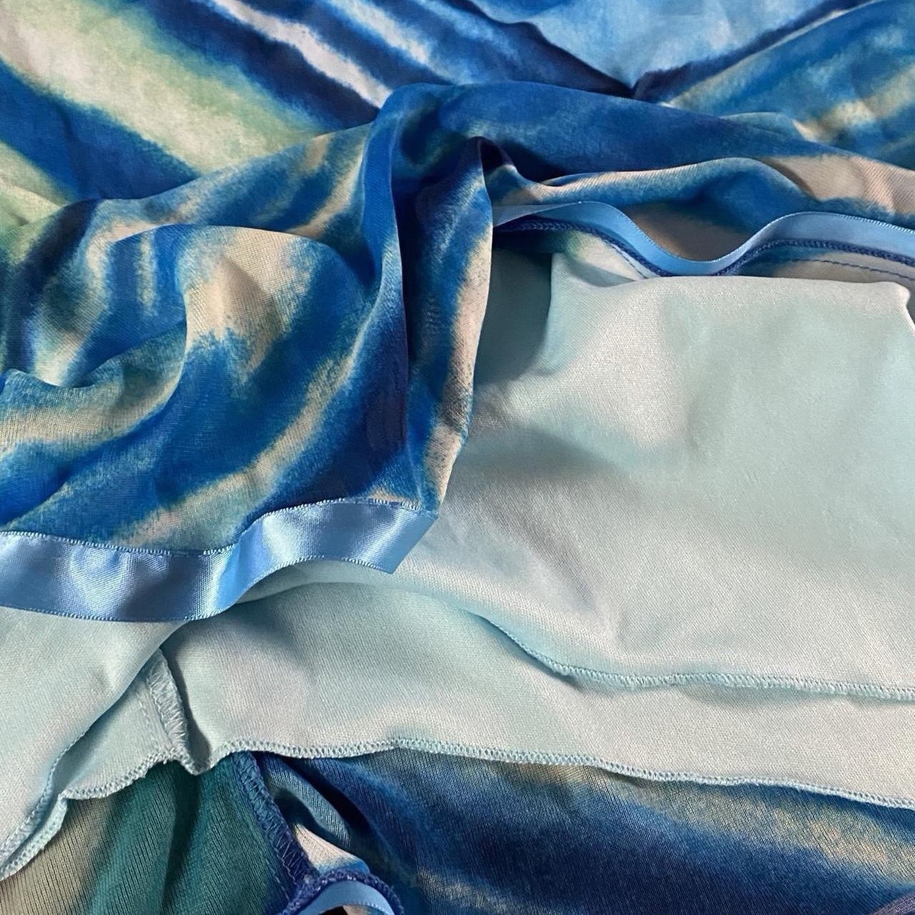 Vintage Y2K Speechless Blue Flowy Babydoll Maxi Dress Size 16 1/2