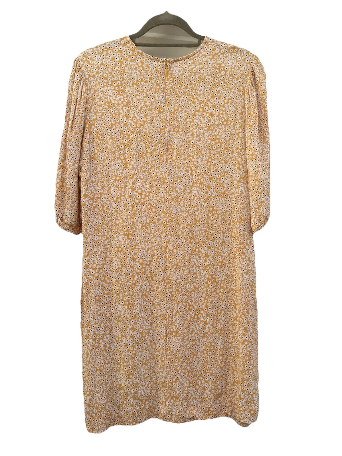 Samsoe Samsoe Women’s Dress Golden Aster M Yellow Floral Boho Casual Cottagecore