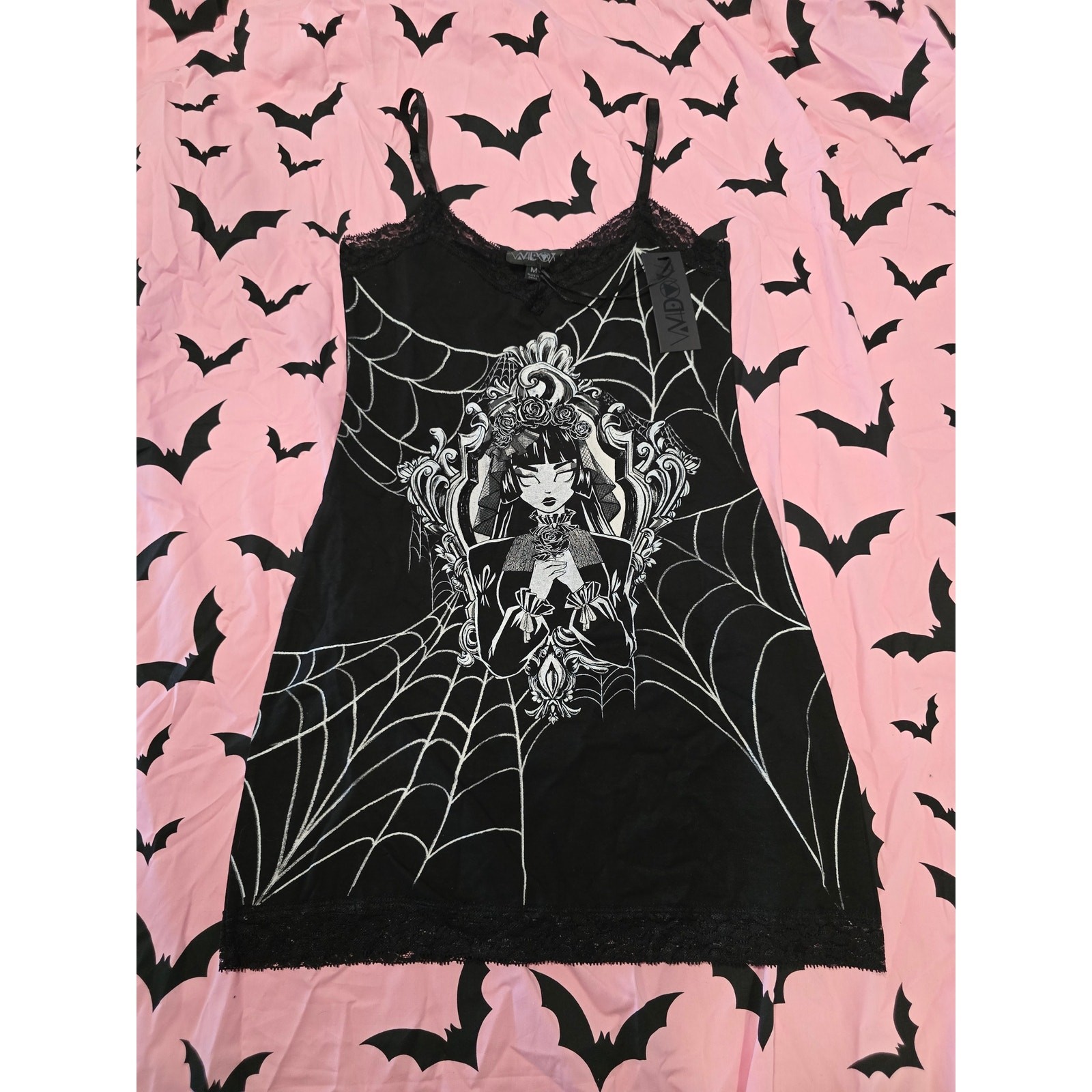 Widow Ghost Of You Graphic Tank Dress