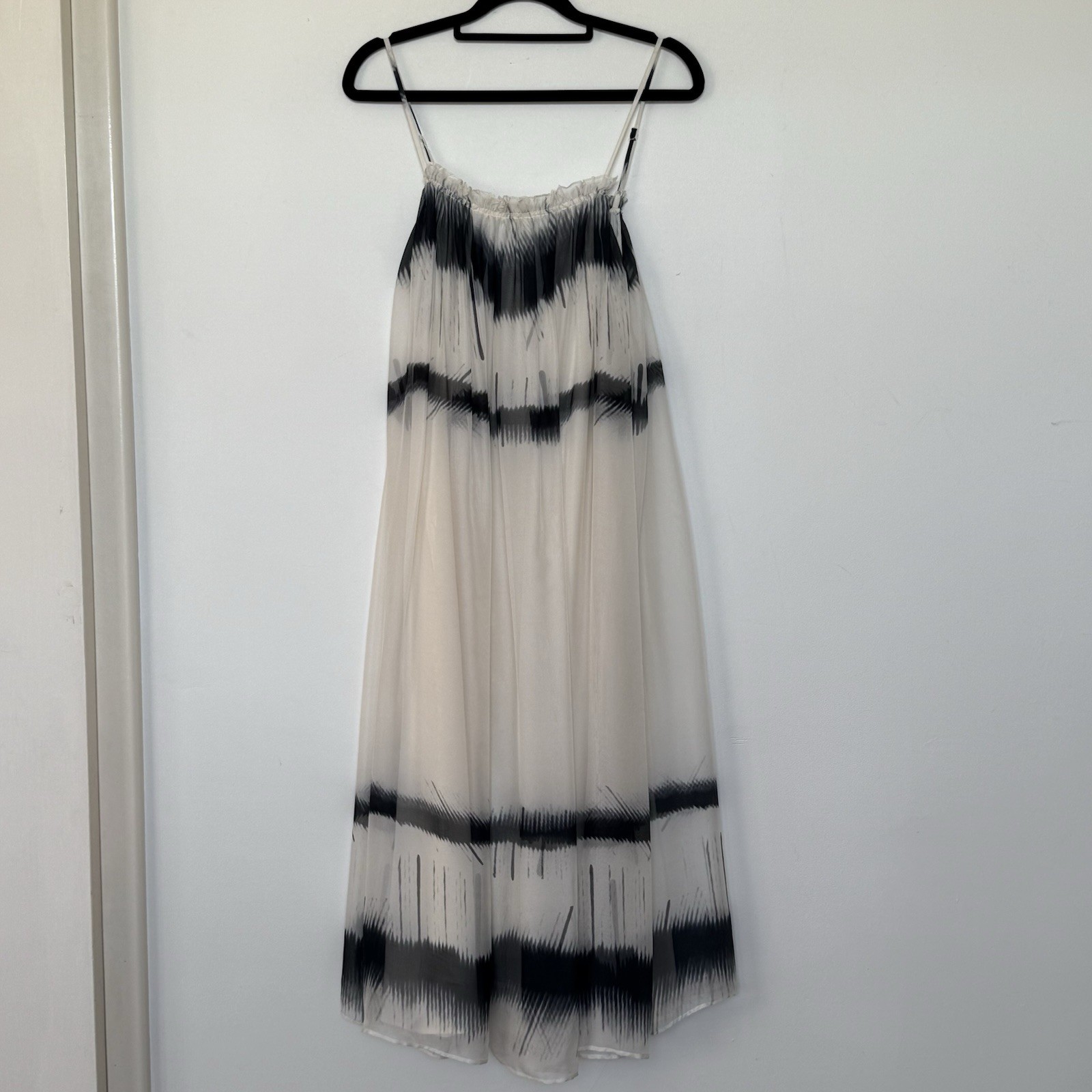 Third Millennium Hand Painted Silk Dress Size 8 Made Australia Boho