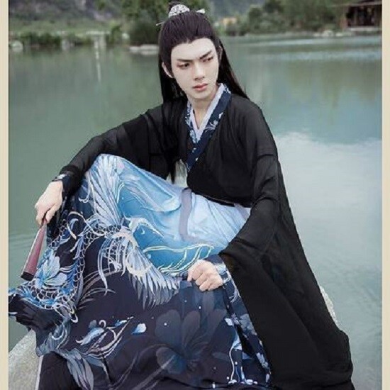 Men Women Couples Matching Clothing Set Ancient Tang Cosplay China Style Hanfu