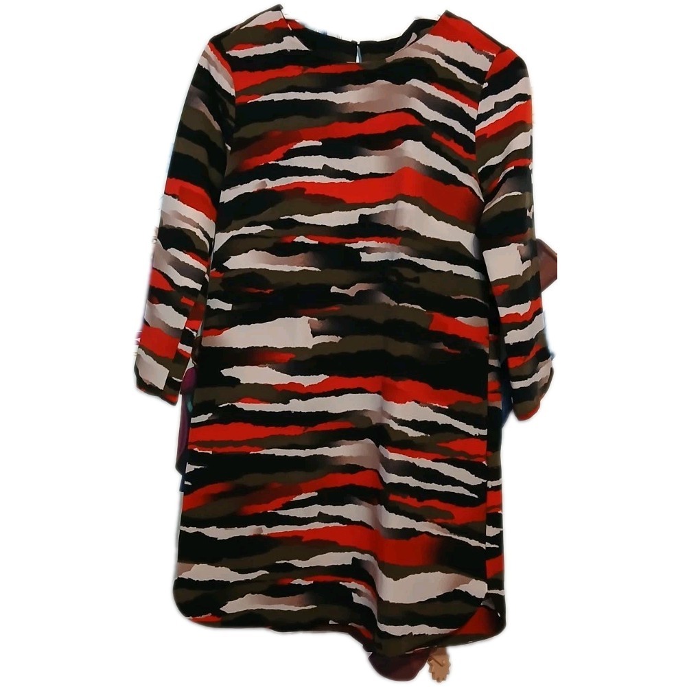 Women’s long-sleeved camouflage dress, medium size, in different colors