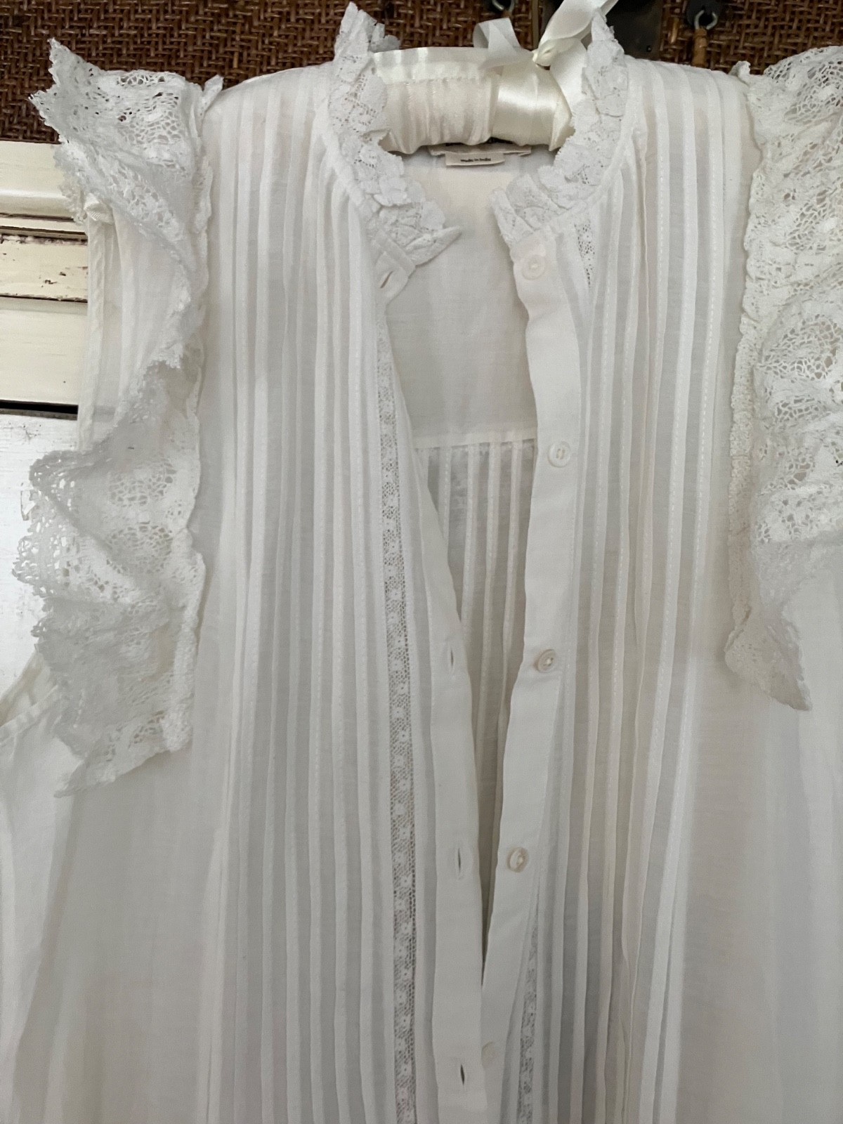 Women Romane Zadig &Voltaire Cotton Flowing maxi Dress L