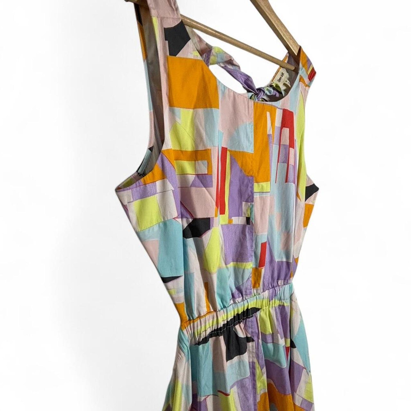 Spring Dress Nordstrom Open Edit Multicolor Long Boho Artsy Women’s 2XL NWT